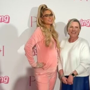 Paris Hilton Launches New Tracksuit Line at LA Market Week