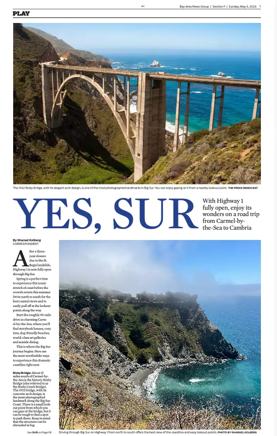 9 ways to experience Big Sur now that Highway 1 is fully open